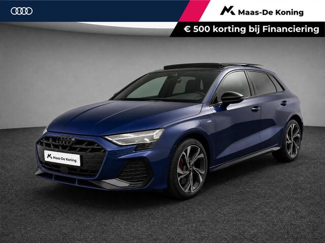 Audi A3 SPORTBACK 45 TFSIe 272pk S-tronic S edition Competition · Panoramadak · Camera · Elek. Voorstoel · Elek. Achterklep · 18'' Inch · Garantie t/m 05-02-2031 of 100.000km