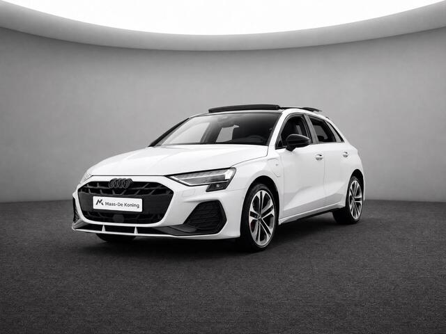 Audi A3 SPORTBACK 45 TFSIe 272pk S-tronic S edition Competition · Panoramadak · Camera · Carbon Achterspoiler · Leder · Elek. voorstoel · Matrix LED · 18'' Inch · Garantie t/m 29-07-2030 of 100.000km