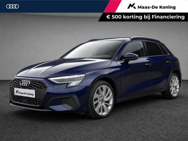 Audi A3 SPORTBACK 40 TFSIe 204pk S-tronic Advanced edition · Apple/Android Car Play · Stoelverwarming · P-Sensoren · Elek. Achterklep · 18'' Inch ·