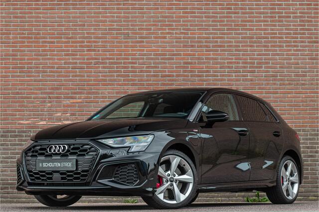 Audi A3 SPORTBACK 45 TFSI e 245pk S Line, Bang & Olufsen, Trekhaak, Stoelverwarming, Adaptive Cruise, PDC, Full LED.