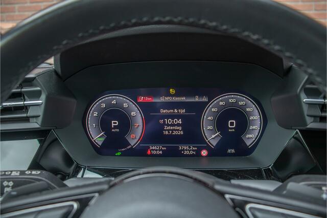 Audi A3 SPORTBACK 45 TFSI e 245pk S Line, Bang & Olufsen, Trekhaak, Stoelverwarming, Adaptive Cruise, PDC, Full LED.