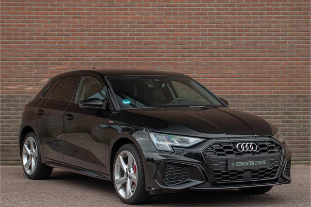 Audi A3 SPORTBACK 45 TFSI e 245pk S Line, Bang & Olufsen, Trekhaak, Stoelverwarming, Adaptive Cruise, PDC, Full LED.