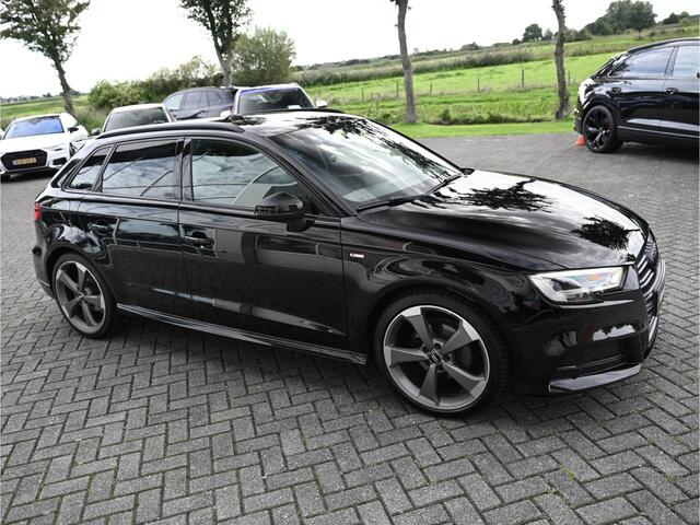 Audi A3 SPORTBACK 1.5TFSI S-Line Black optic 18-Inch Navi Afgevlakt RS-Stuur Priveglas H-Leder