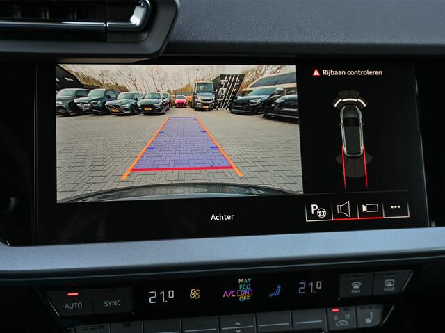 Audi A3 SPORTBACK 45 TFSI e S edition Competition | Panoramadak | 5 jr Garantie | HUD | Sonos Sound | Camera | Ambiance interieur | Active Cruise | S-Seats + Memory | Stoelverwarming | Keyless |
