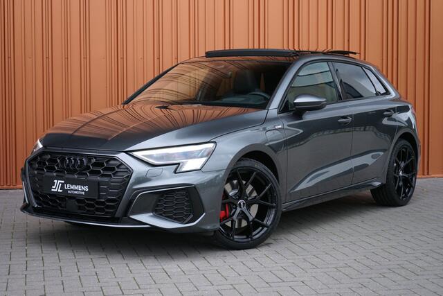 Audi A3 SPORTBACK 45 TFSI e S-line 245PK Panodak RS-stoel Matrix B&O Head up ACC Sfeerv.