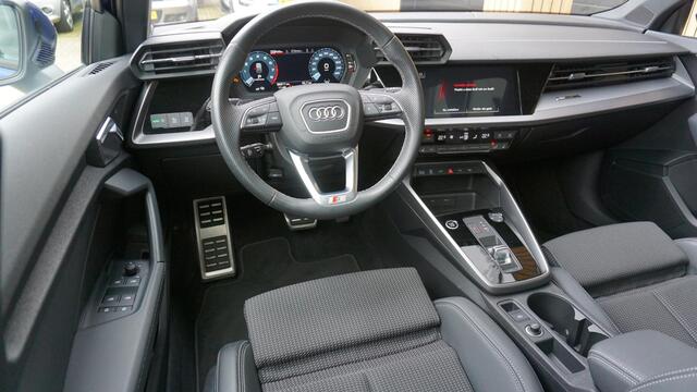 Audi A3 SPORTBACK 40 TFSIe 204PK 2x S-Line Pano.dak 18inch LM Virtual Cockpit *Sepang Blue* A-Camera ACC 66911km!