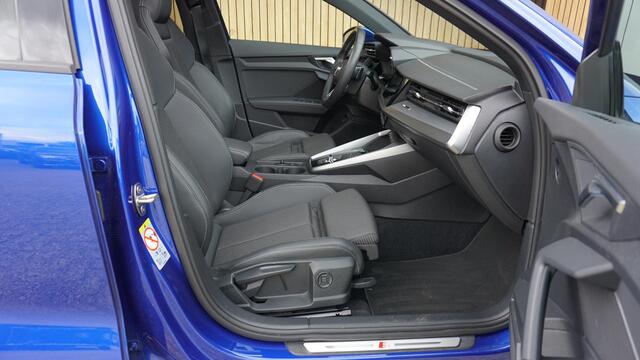 Audi A3 SPORTBACK 40 TFSIe 204PK 2x S-Line Pano.dak 18inch LM Virtual Cockpit *Sepang Blue* A-Camera ACC 66911km!
