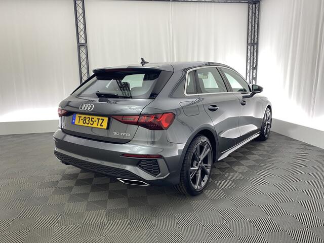 Audi A3 SPORTBACK 30 TFSI S Line | Apple carplay | 3 x S-Line | Navi | Parkeersensoren | Virtual cockpit | 18" | Key less