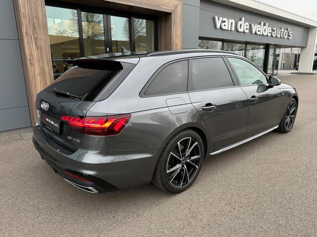Audi A4 Avant 40 TFSI 204pk S-tronic S-line | Panoramadak | Virtual cockpit | Zwart optiek | Rijklaar