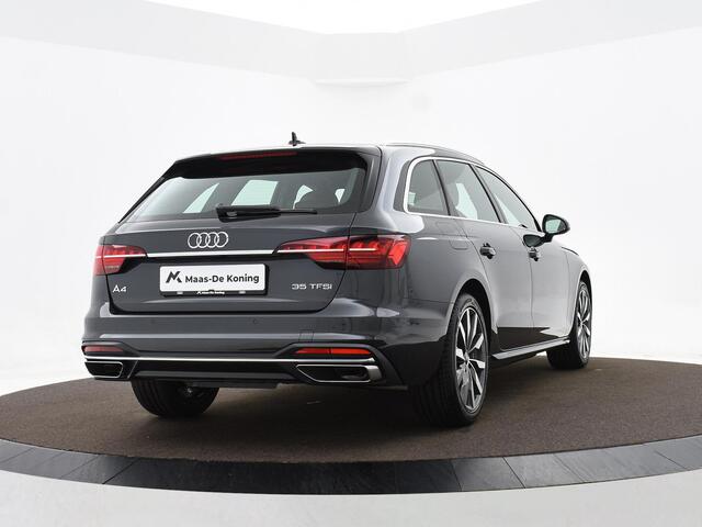 Audi A4 Avant Advanced edition 35 TFSI 150 pk · Stoelverwarming · Parkeerhulp plus · Audi sound system