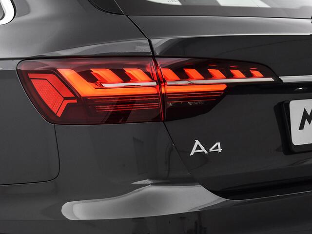 Audi A4 Avant Advanced edition 35 TFSI 150 pk · Stoelverwarming · Parkeerhulp plus · Audi sound system