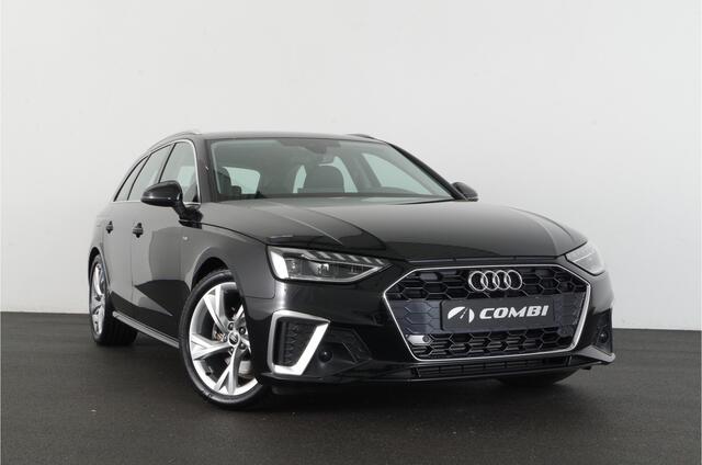 Audi A4 Avant 35 TFSI S line > Mythos Black/Leer/Virtual cockpit/Carplay/Stoelverwarming...