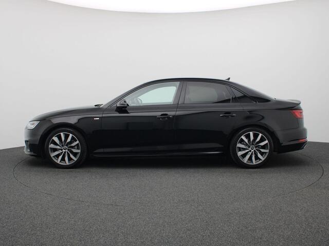 Audi A4 Limousine 40 TFSI Sport S line black edition 190PK DSG full led, trekhaak, cruise control, navigatie, Bang & Olufsen sound, volleder, voorstoelen verwarmbaar, 18" lichtmetaal