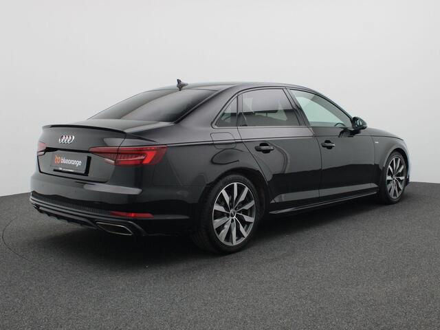 Audi A4 Limousine 40 TFSI Sport S line black edition 190PK DSG full led, trekhaak, cruise control, navigatie, Bang & Olufsen sound, volleder, voorstoelen verwarmbaar, 18" lichtmetaal