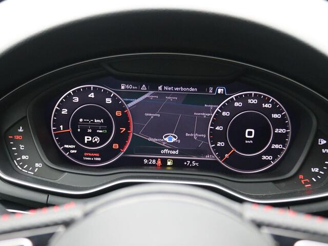 Audi A4 Limousine 40 TFSI Sport S line black edition 190PK DSG full led, trekhaak, cruise control, navigatie, Bang & Olufsen sound, volleder, voorstoelen verwarmbaar, 18" lichtmetaal