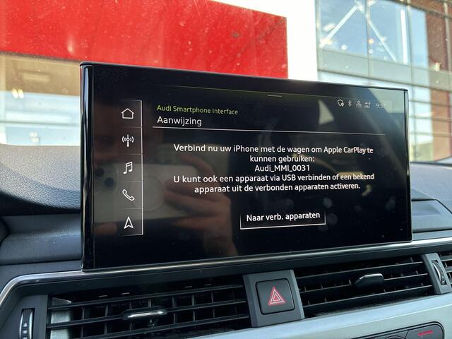 Audi A4 Avant 35 Tfsi 150pk S-tronic Business Edition · Cruise Control · Elke. Achterklep · Apple/Android Car Play · Navi · P-Sensoren · 19'' Inch · Garantie t/m 16-02-2026 of 100.000km