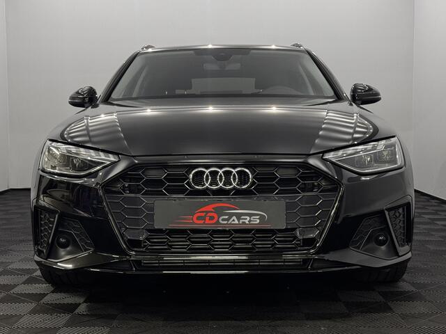 Audi A4 Avant 40 TFSI S-Line Black on Black Clima, Navi, Virtual desk, Parkeersensoren, Keyless start, Elektrische achterklep