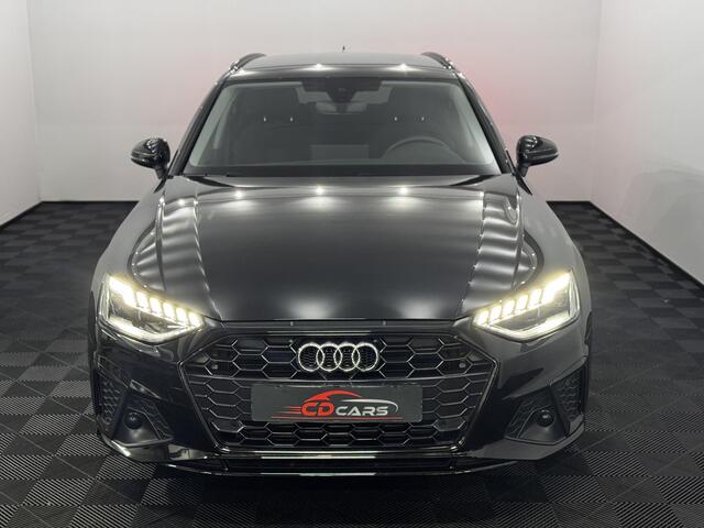 Audi A4 Avant 40 TFSI S-Line Black on Black Clima, Navi, Virtual desk, Parkeersensoren, Keyless start, Elektrische achterklep