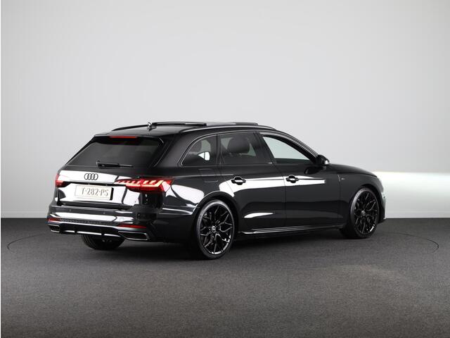 Audi A4 Avant 35 TFSI S-line Competition 150 pk S-tronic | Private lease vanaf ¤ 768,- pm | Panoramadak | Verlengde garantie | Navigatie | Parkeersensoren achter | Cruise control | Autom. airco (3 zones) |