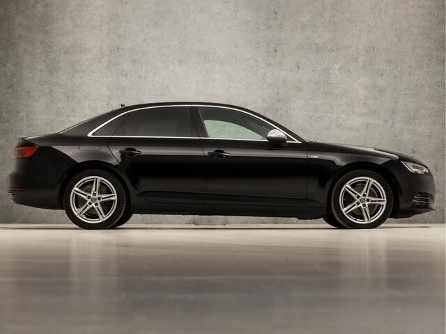 Audi A4 Limousine 1.4 TFSI S-Line Sport 150Pk Automaat (2X S-LINE, DIGITAL COCKPIT, APPLE CARPLAY, GROOT NAVI, GETINT GLAS, SPORTSTOELEN, LEDER, NIEUWE APK, ZWART HEMEL, NIEUWSTAAT)