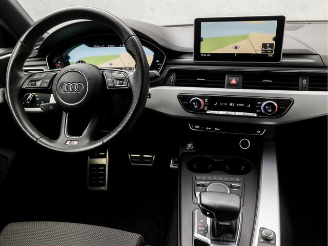 Audi A4 Limousine 1.4 TFSI S-Line Sport 150Pk Automaat (2X S-LINE, DIGITAL COCKPIT, APPLE CARPLAY, GROOT NAVI, GETINT GLAS, SPORTSTOELEN, LEDER, NIEUWE APK, ZWART HEMEL, NIEUWSTAAT)
