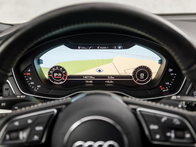 Audi A4 Limousine 1.4 TFSI S-Line Sport 150Pk Automaat (2X S-LINE, DIGITAL COCKPIT, APPLE CARPLAY, GROOT NAVI, GETINT GLAS, SPORTSTOELEN, LEDER, NIEUWE APK, ZWART HEMEL, NIEUWSTAAT)