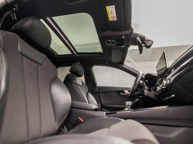 Audi A4 Avant 35 TFSI S-Line Sport 150Pk Automaat (PANORAMADAK, 2X S-LINE, DRAADLOOS CARPLAY, LEDER, SPORTSTOELEN, SFEERVERLICHTING, GETINT GLAS, PLAT S-LINE SPORTSTUUR, NIEUWSTAAT)