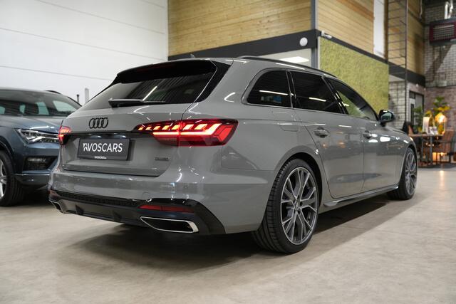 Audi A4 Avant 45 TFSI quattro S Line 245PK * Trekhaak - 19" - Matrix - ACC - Camera - Quantumgrijs *