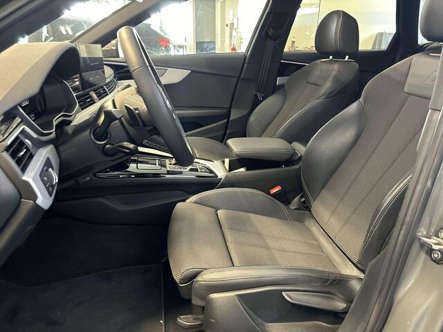 Audi A4 Avant 35 Tfsi 150pk S-tronic S Edition Competition · Panoramadak · Apple/Android Car Play · P-Sensoren · Elek. Achterklep · Alarm · 18'' Inch · Garantie t/m 31-07-2027 of 100.000km