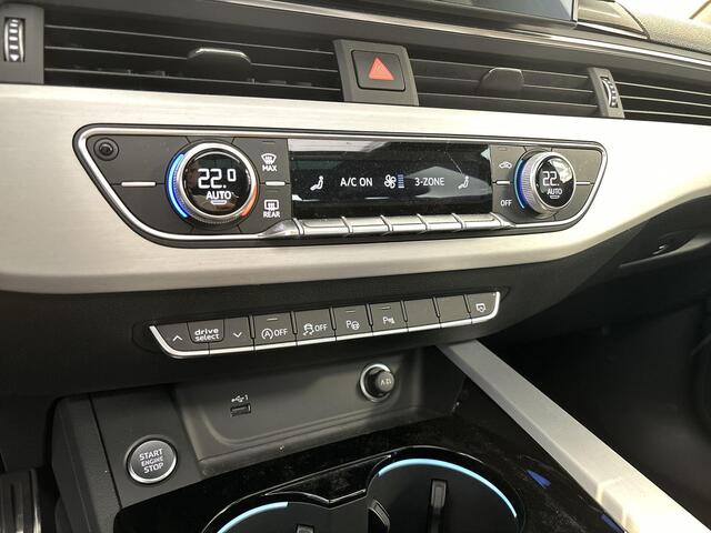 Audi A4 Avant 35 Tfsi 150pk S-tronic S Edition Competition · Panoramadak · Apple/Android Car Play · P-Sensoren · Elek. Achterklep · Alarm · 18'' Inch · Garantie t/m 31-07-2027 of 100.000km