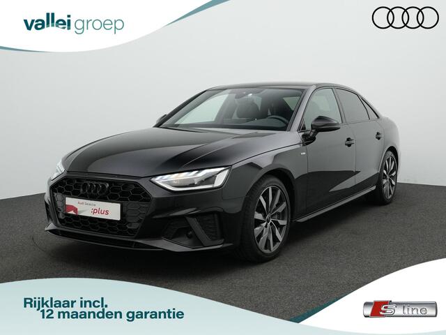 Audi A4 Limousine 40 TFSI 204 pk S-tronic S edition Competition / S-Line | Trekhaak | Geheugenstoel | Stuur-/stoelverwarming | Achteruitrijcamera | Navigatie