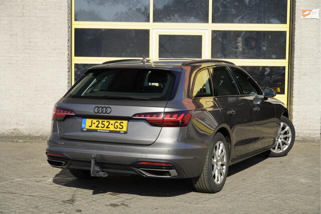Audi A4 Avant 35 TFSI 150PK! Automaat Launch Edition Business BJ2020 Lmv 17" | Led V+A | Pdc | Navi | Dynamische knipperlichten | Elek. achterklep | Elek. trekhaak | App-Connect | Virtual cockpit | Climate control | Cruise control | Sportstoelen | Sportstuur