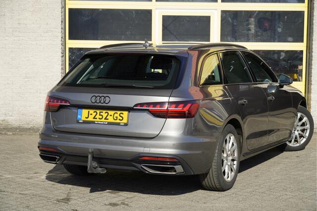 Audi A4 Avant 35 TFSI 150PK! Automaat Launch Edition Business BJ2020 Lmv 17" | Led V+A | Pdc | Navi | Dynamische knipperlichten | Elek. achterklep | Elek. trekhaak | App-Connect | Virtual cockpit | Climate control | Cruise control | Sportstoelen | Sportstuur