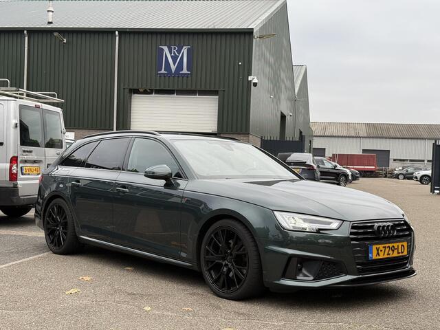 Audi A4 Avant 35 TFSI Sport S line black edition UNIEKE KLEUR| ELEK. TREKHAAK| ELEK. KLEP| S-LINE BINNEN- BUITEN | RIJKLAAR INCL. 12 MND BOVAG GARANTIE