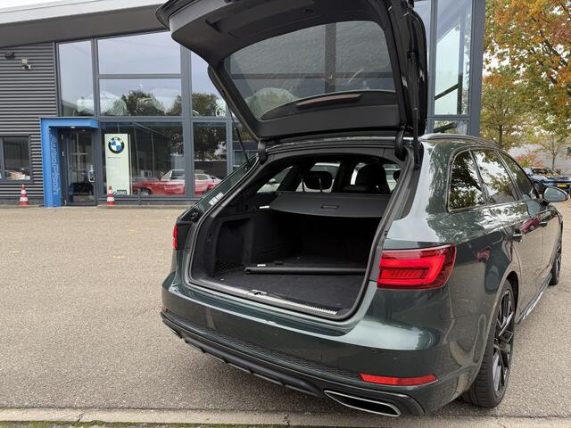 Audi A4 Avant 35 TFSI Sport S line black edition UNIEKE KLEUR| ELEK. TREKHAAK| ELEK. KLEP| S-LINE BINNEN- BUITEN | RIJKLAAR INCL. 12 MND BOVAG GARANTIE