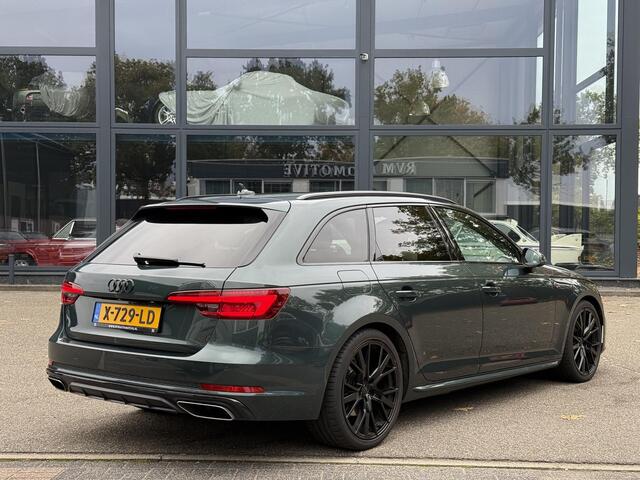 Audi A4 Avant 35 TFSI Sport S line black edition UNIEKE KLEUR| ELEK. TREKHAAK| ELEK. KLEP| S-LINE BINNEN- BUITEN | RIJKLAAR INCL. 12 MND BOVAG GARANTIE