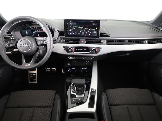 Audi A4 Avant 35 TFSI S edition Competition 150 pk S-tronic | Private lease vanaf ¤ 751,- per maand | Verlengde garantie | Navigatie | Parkeersensoren | Stoelverwarming | S-Line |