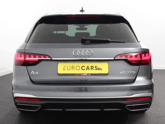 Audi A4 Avant 40 TFSI 204pk S-Line Plus S-tronic | Virtual Cockpit | Navigatie | Parkeer sensoren V+A | Climate Control | Adaptive Cruise Control | Electrisch bedienbare achterklep |