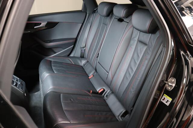 Audi A4 Avant 35 TFSI 2X S-line black edition, Volleder, LED, Rode Stiksels, Navigatie, Cruise Control, Stoelverwarming,