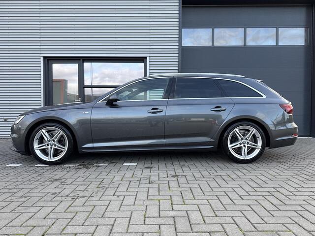 Audi A4 Avant 2.0 TFSI MHEV Sport S line edition 190PK ?B&O Sound ?Massagestoel Half Leder ?Full LED ?Navigatie ?Drive Select ?Bluetooth Telefoon & Media ?Climate ?Cruise ?Parkeersensoren ?Lichtmetaal 18" ?Trekhaak