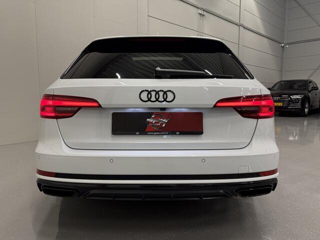 Audi A4 Avant 40 TFSI S-Line PANO/TREKHAAK/SFEER/360CAMERA/ACC/MATRIX/VIRTUAL/KEYLESS/PRIVACY/19"AUDI SPORT/EL.A.KLEP/BLACK-OPTIC/GLETSCHERWEIB METALLIC/NWPRIJS ¤ 66.737,-