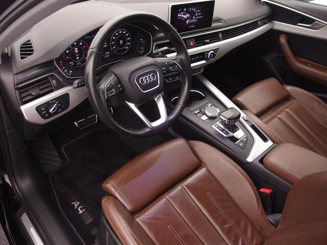 Audi A4 Limousine 2.0 TFSI ultra Design Pro Line Plus AUTOMAAT / FULL LED / VIRTUAL / TREKHAAK / STOELVERW / COGNAC LEDER / NL-AUTO