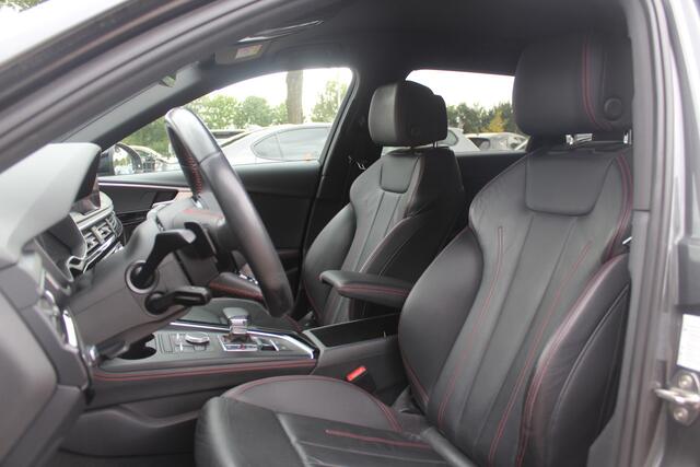 Audi A4 Avant 40 TFSI 191pk Sport S line black edition / Leder / Navigatie / Parkeerhulp V+A / 18'' / LED Koplampen / Getint glas / Cruise Control