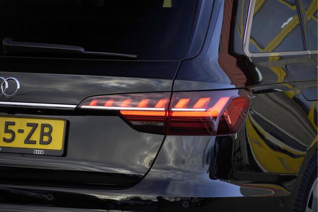 Audi A4 Avant 35 TFSI 150PK! Automaat Business Edition BJ2020 Lmv 18" | Led V+A | Pdc | Navi | Sideskirts | Elek. achterklep | 360° Camera | App-Connect | Dashboard verlichting | Virtual cockpit | Climate control | Cruise control | Verwarmde voorstoelen