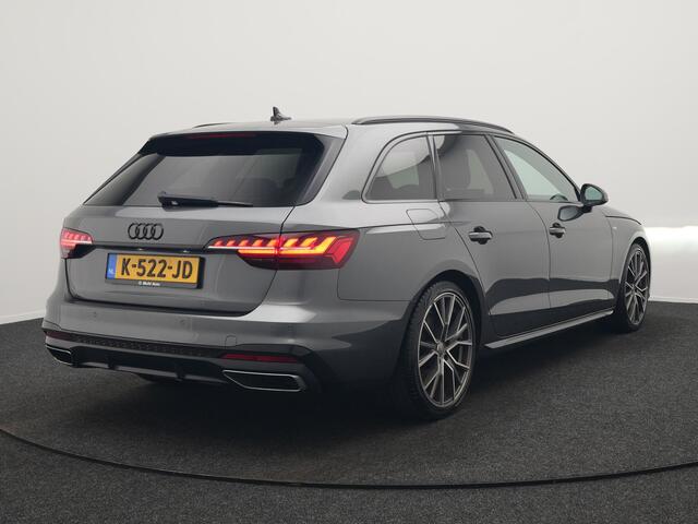 Audi A4 Avant 35 TFSI S Line 150pk Dealer O.H. | 2x S Line | Trekhaak Afn. | Sfeerverlichting | Lederen Sportstoelen Verwarmd | Virtual Cockpit | Matrix LED | Keyless | Apple Carplay | Navigatie | DAB | 19"L.M |