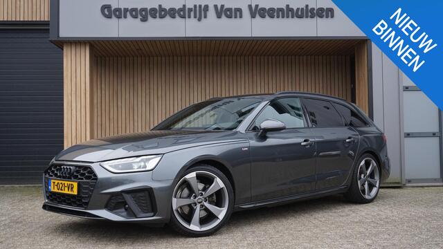 Audi A4 Avant 35 TFSI 150pk 2x S-Line *Black Optik* LED *Elek.Trekhaak* 19inch LM Rotor Virtual Cockpit 58067km! *Daytona Grey*