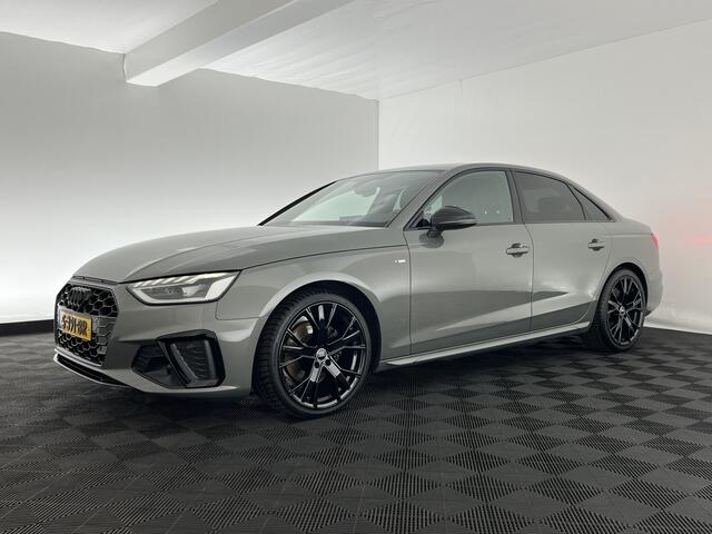 Audi A4 Limousine 35 TFSI S edition S-Line (INCL.BTW) Aut. *LEATHER-FABRIC | FULL-LED | DIGI-COCKPIT | DAB+ | CAMERA | SPORT-SEATS | PRIVACY-GLASS | ECC | PDC | CRUISE | 19''ALU*
