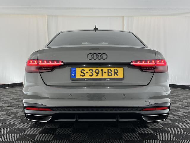 Audi A4 Limousine 35 TFSI S edition S-Line (INCL.BTW) Aut. *LEATHER-FABRIC | FULL-LED | DIGI-COCKPIT | DAB+ | CAMERA | SPORT-SEATS | PRIVACY-GLASS | ECC | PDC | CRUISE | 19''ALU*