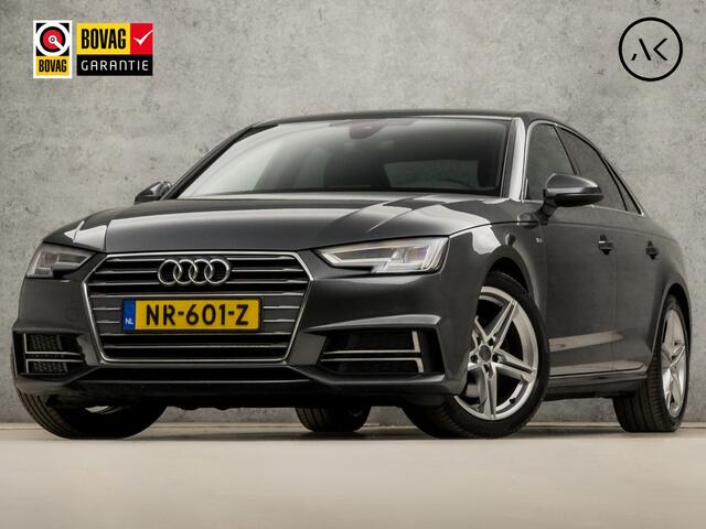 Audi A4 1.4 TFSI S-Line Sport 150Pk Automaat (2X S-LINE, GROOT NAVI, CLIMATE, GETINT GLAS, LEDER, SPORTSTOELEN, GETINT GLAS, PARKEERSENSOREN, NIEUWSTAAT)