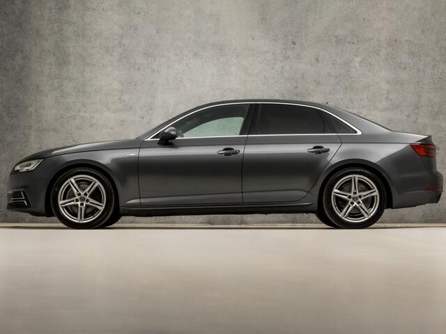 Audi A4 1.4 TFSI S-Line Sport 150Pk Automaat (2X S-LINE, GROOT NAVI, CLIMATE, GETINT GLAS, LEDER, SPORTSTOELEN, GETINT GLAS, PARKEERSENSOREN, NIEUWSTAAT)